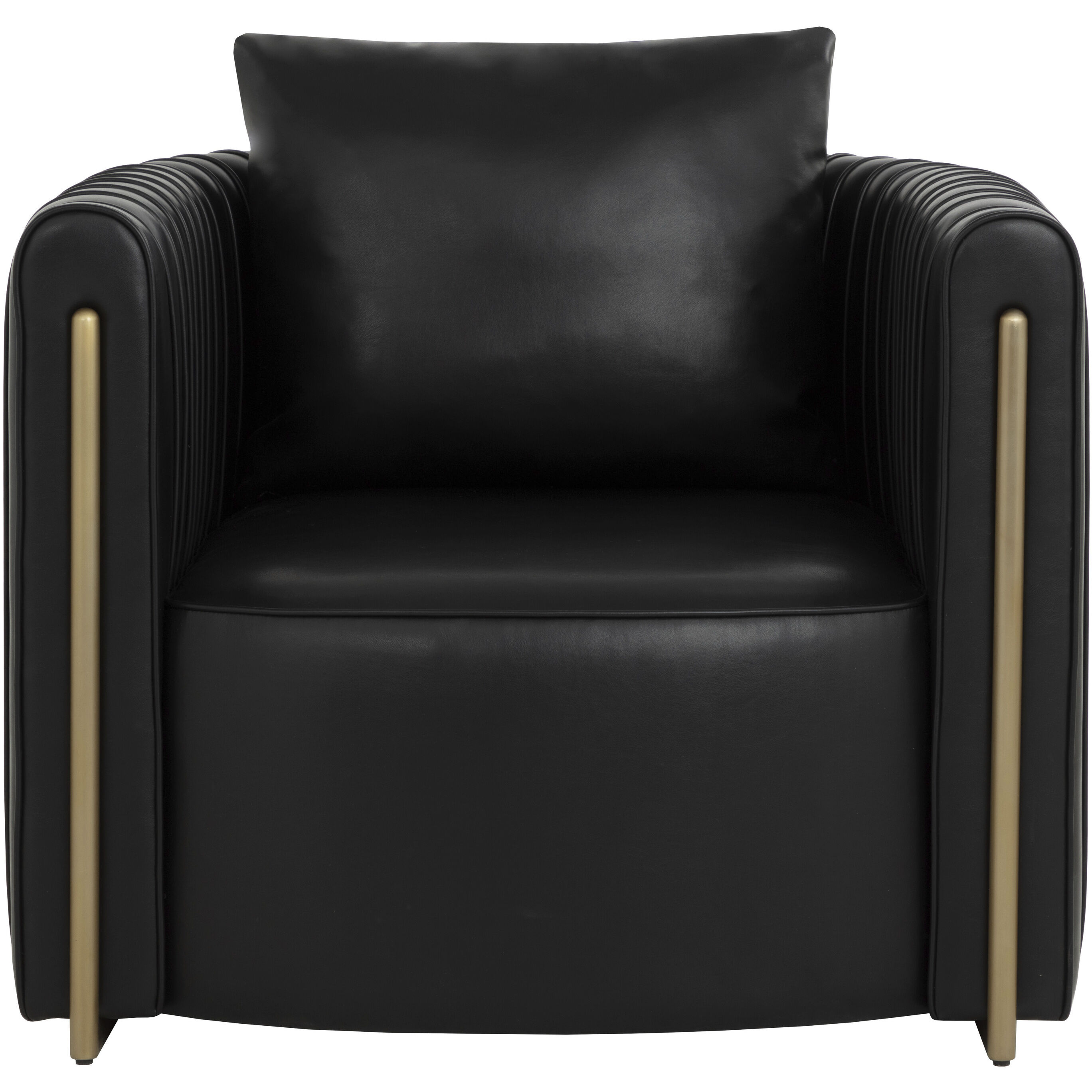 Alix Cantina Black Lounge Chair
